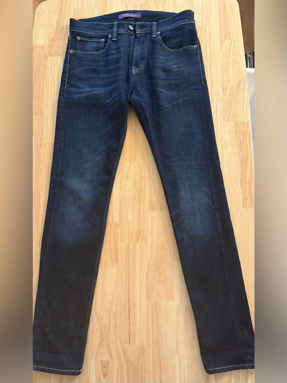 Ralph Lauren Purple Label men’s skinny jeans dark wash size 30/32